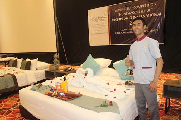 Dery-peserta-dari-The-Alana-Solo-sebagai-Juara-2-Making-Bed-Competition-2016