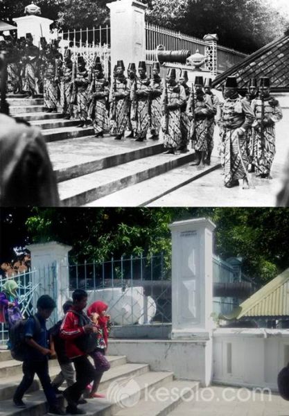 Solo Tempo Dulu - Kori Wijil Sitihinggil saat HUT PB X ke 50 - 21 January 2025