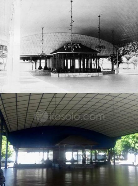 Solo Tempo Dulu - Bangsal Manguntur Tangkil di Sitihinggil 1910-1930