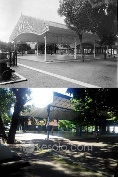 Solo Tempo Dulu - Bangsal Sewayana Sitihinggil Keraton Surakarta 1910