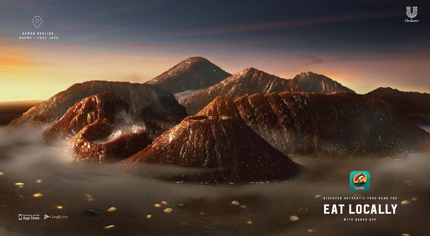 iklan produk kecap bangau Mountain