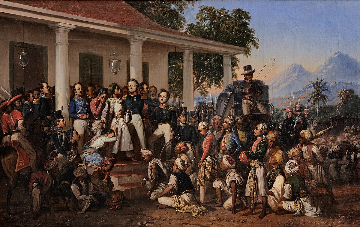 KIsah Penangkapan Pangeran Diponegoro