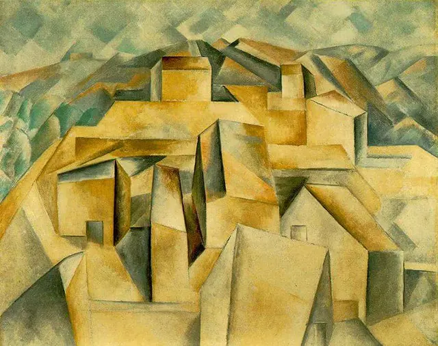 Lukisan House on the Hill, (1902) karya Pablo Picasso