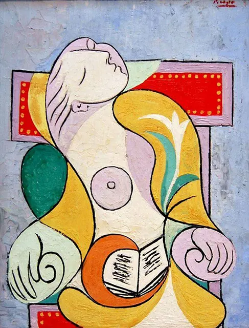 Lukisan La Lecture, (1932) karya Pablo Picasso