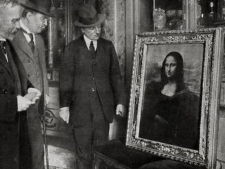 Mona Lisa saat dipamerkan di Galeri Uffizi di Italia. Foto Vintage News