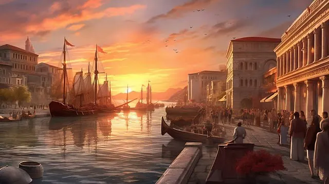 Contoh penggunaan skema warna Analogus dalam karya