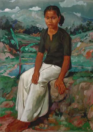 Gadis Toraja (1950-1990) karya Henk Ngantung