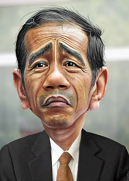 Gambar Krikatur Joko Widodo