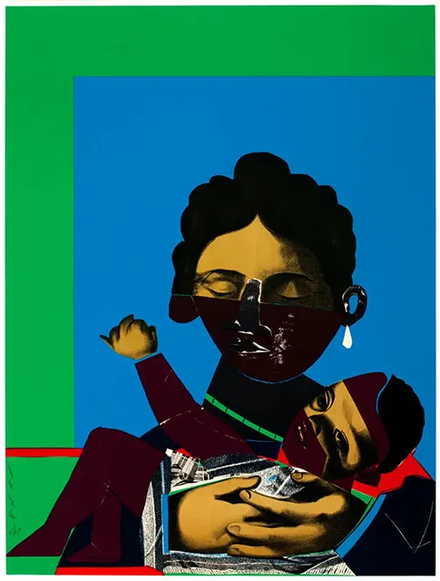 Mother and Child - Romare Bearden. Sumber