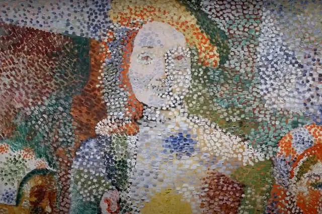 Teknik Pointilis pada lukisan