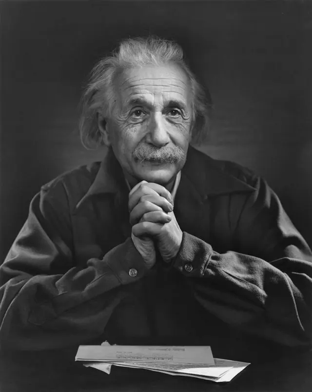 Yousuf Karsh Albert Einstein 1948.