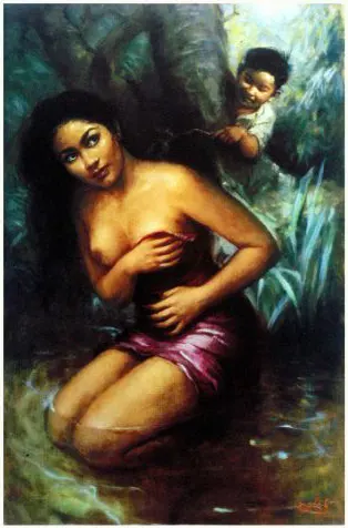 Lukisan Anak Nakal karya Basuki Abdullah