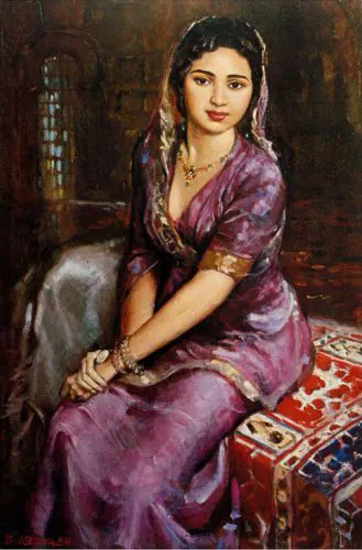 Lukisan Gadis Arab karya Basuki Abdullah