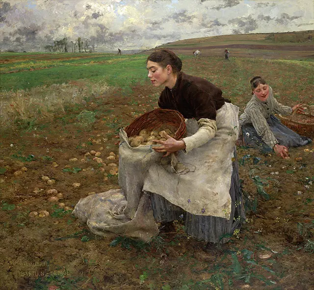 The Potato Harvest (1878) - Jules Bastien-Lepage